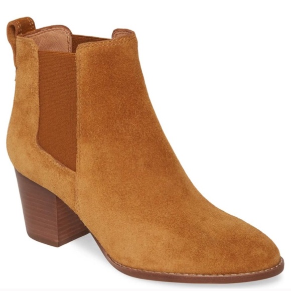 NEW MADEWELL Regan Boots Suede Equestrian Brown - Picture 2 of 6